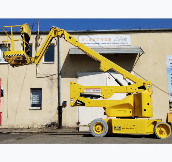 Podnośnik przegubowy JLG E400AJPn - wynajem podnośników, zwyżek - Elektros Opole