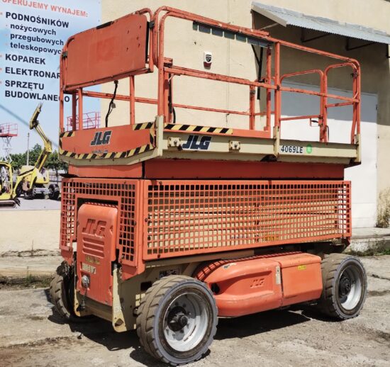 Podnośnik nożycowy JLG 4069LE z napędem elektrycznym - Elektros Opole